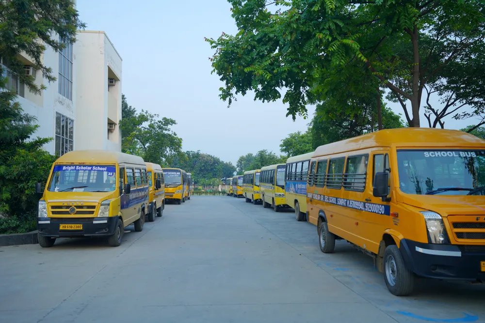 The school bus fleet