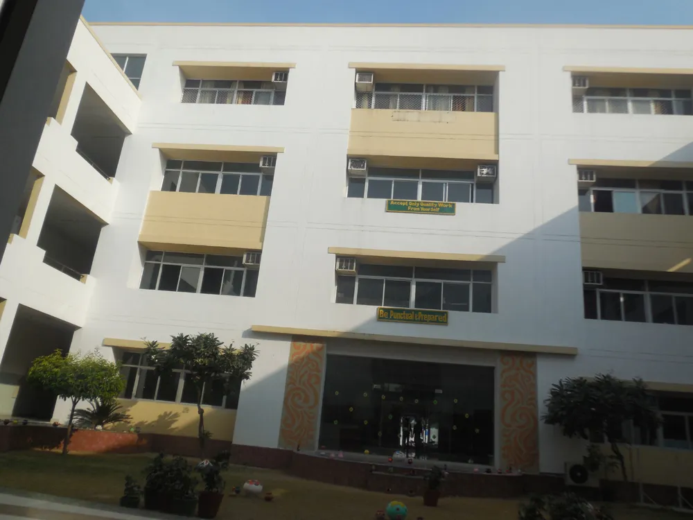 The academic building exterior