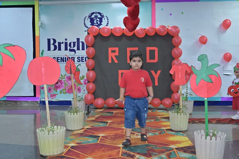 Red Day in pre-primary