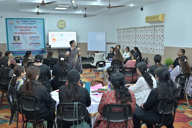 Capacity building workshop on joyful mathematics