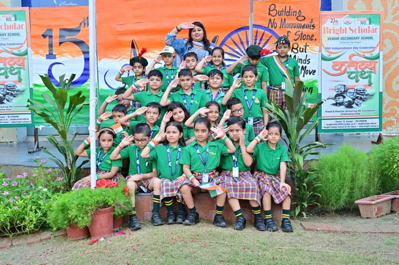 Independence Day with the tricolour