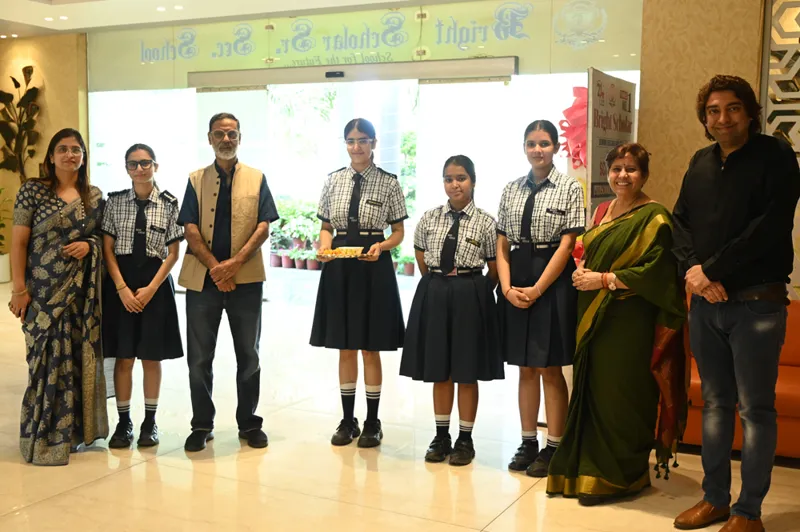 Student council with the leadership team